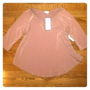 Sienna Sky Knit 3/4 Sleeve Top
